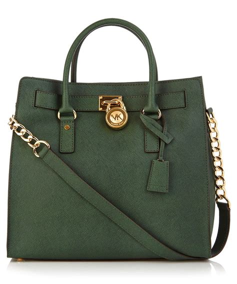 michael kors purses green